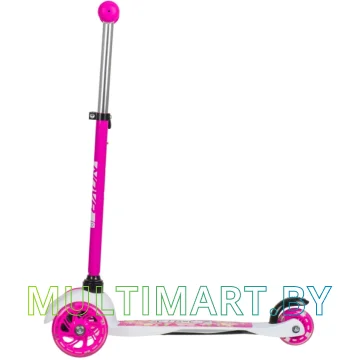 Самокат Novatrack Disco-Kids Print 120H.DISCOKIDS.SWPN20 (розовый, 2020) картинка 3